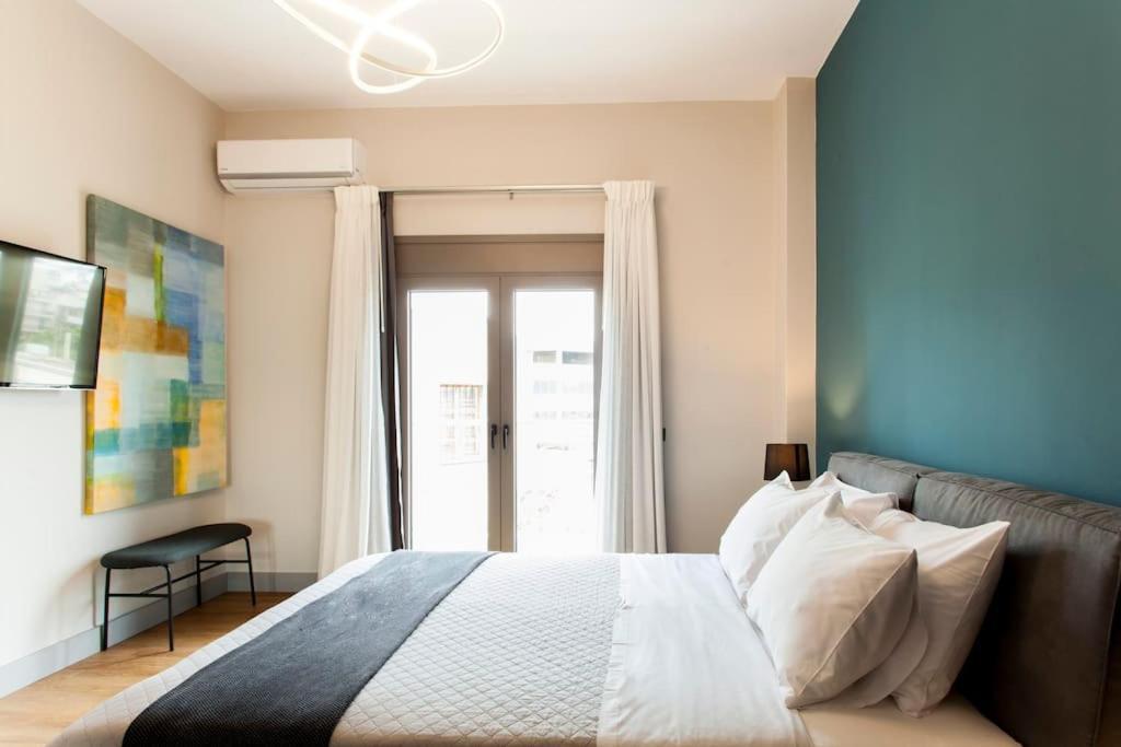 דירות Minimal Loft Art With Sea View Over Heraklion Harbour מראה חיצוני תמונה